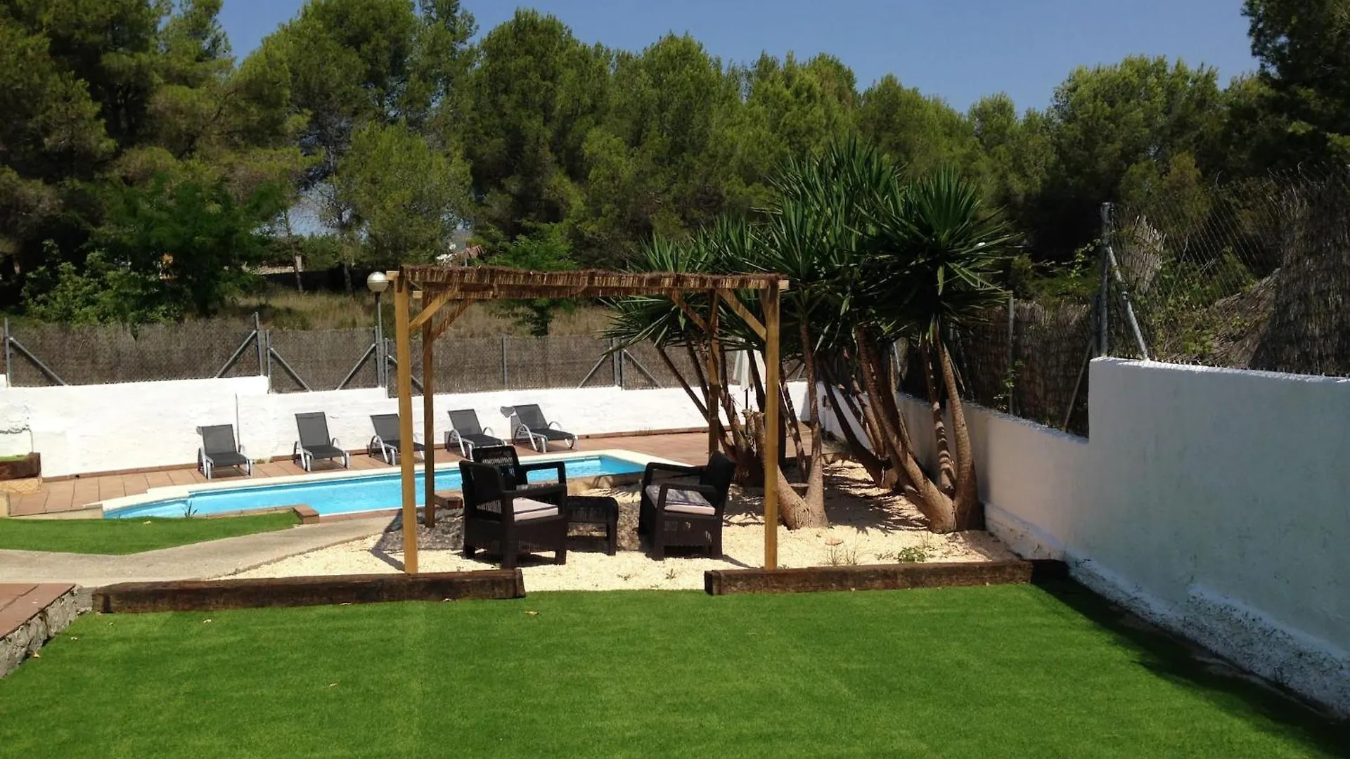 Bright Casa Els Cards Close To Sitges With Air Conditioning Puigmolto 0*,  Spain
